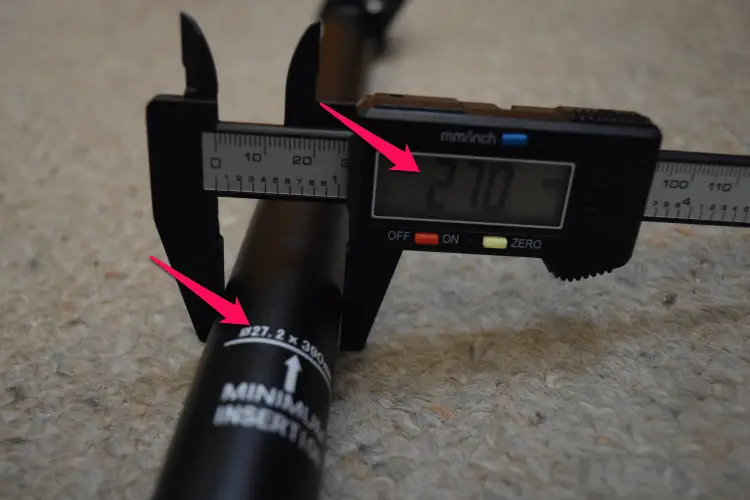 how to measure a seatpost clamp